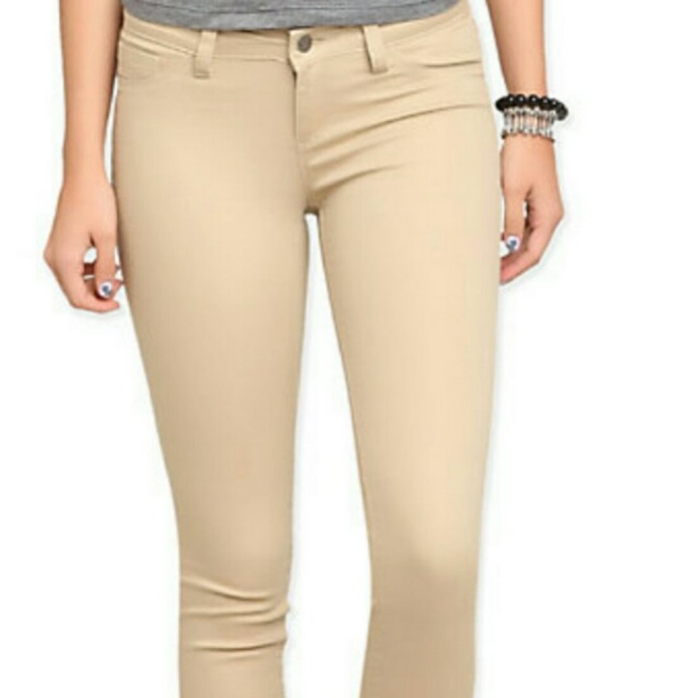 H&M skinny light beige/khaki pants